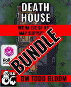 VEoR | Death House Maps (Downloads AND Roll20) [BUNDLE]