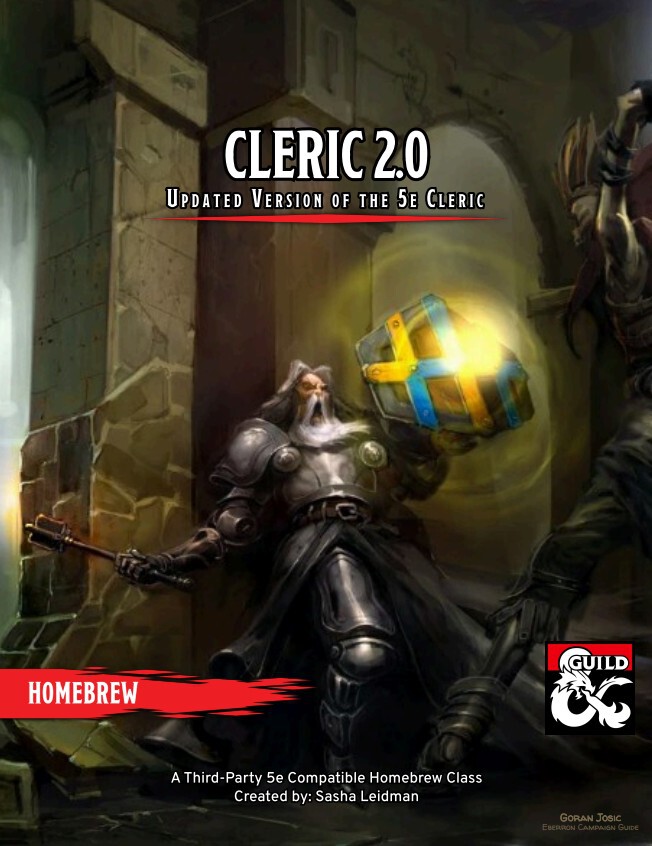 Cleric 2.0 - Dungeon Masters Guild | DriveThruRPG