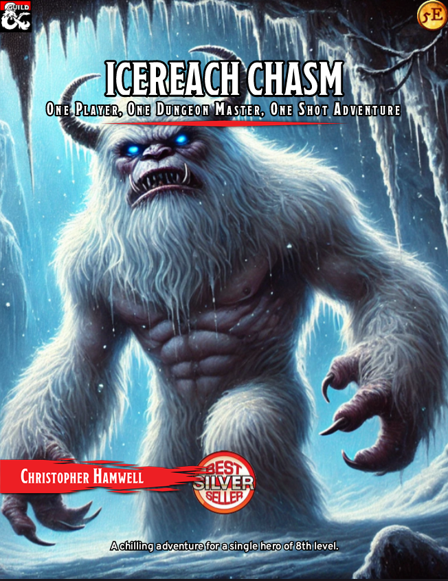 Icereach Chasm: One Player, One Dungeon Master, One Shot Adventure ...