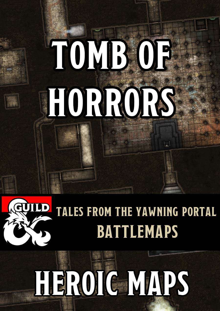 Tales from the Yawning Portal Tomb of Horrors Battlemap Dungeon
