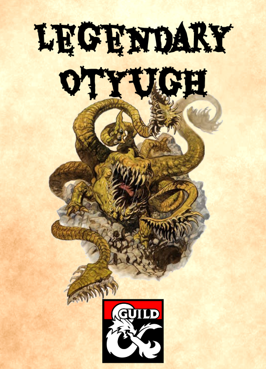 Legendary Otyugh - Dungeon Masters Guild | DriveThruRPG