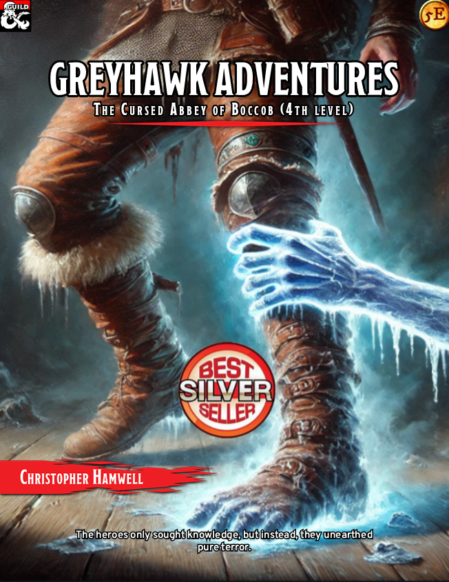 Greyhawk Adventures - The Cursed Abbey of Boccob (4th level)