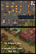 The Dragon's Den Inn/Tavern Map Set