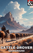 Cattle Drover - Background