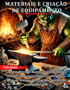 Materiais e Criação de Equipamento