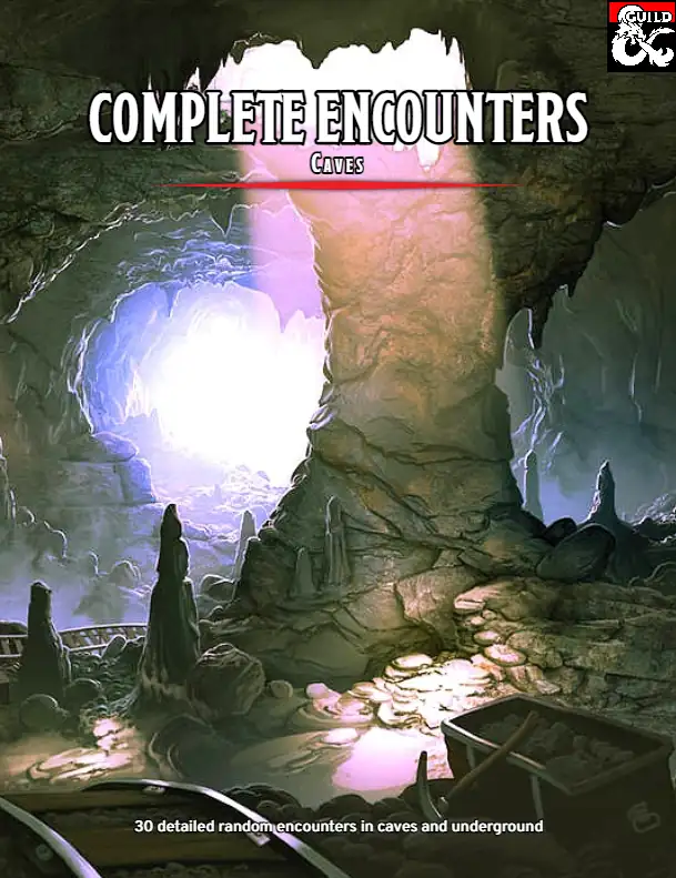 Complete encounters for D&D - Caves - Dungeon Masters Guild 