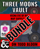 VEoR | Three Moons Vault Maps (Downloads AND Roll20) [BUNDLE]