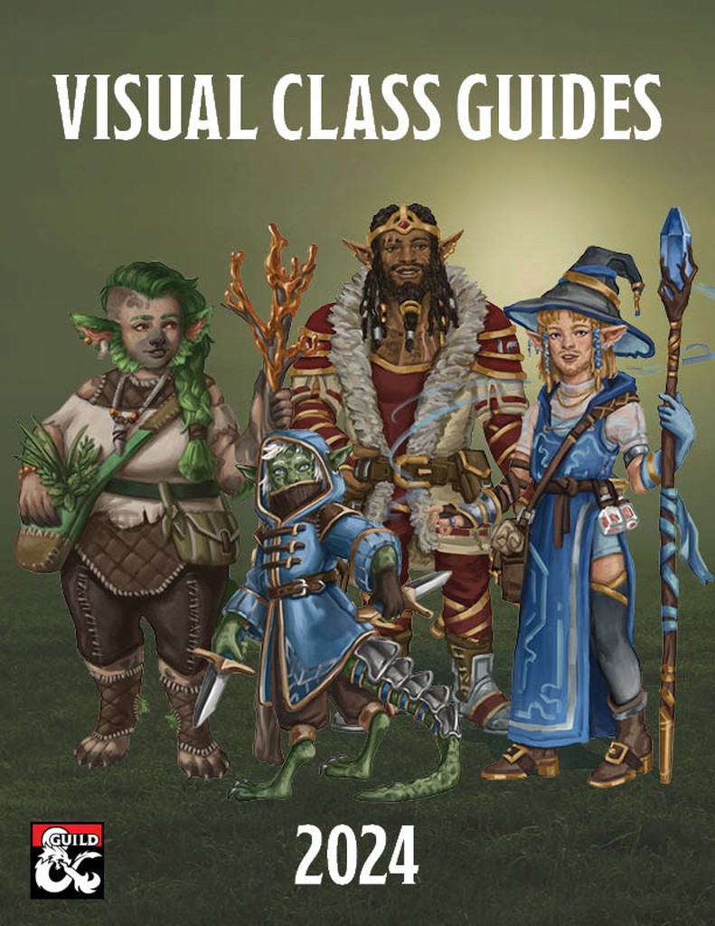 Visual Class Guides (2024) [BUNDLE] - Dungeon Masters Guild | DriveThruRPG