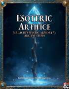 Esoteric Artifice - Malachi's Mystic Armory V: Arcane Items