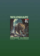 Wildshape - Stat Blocks