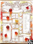 Dragonscale Character Sheets Set