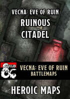 Vecna Eve of Ruin: Chapter 10 - Ruinous Citadel Battlemaps