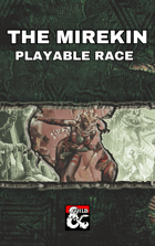 Mireborn - Playable 5e Race