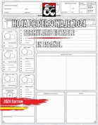Spanish Character Sheets - fillable