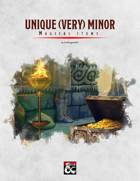 Unique Very Minor Magical Items
