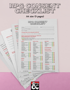 RPG Consent Form 2024 5e Edition