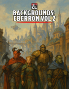 Backgrounds: Eberron Vol 2