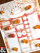 Spellfire Character Sheet Set