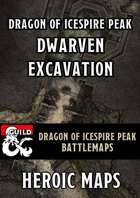 Dragon of Icespire Peak: Dwarven Excavation Battlemap