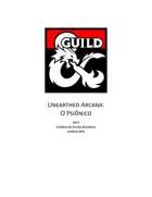 Unearthed Arcana 2025 - O Psiônico - PT-BR