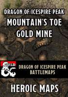 Dragon of Icespire Peak: Mountain's Toe Gold Mine Battlemap