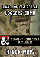 Dragon of Icespire Peak: Loggers' Camp Battlemaps