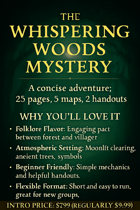 The Whispering Woods Mystery