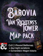 Map pack - Barovia Van Richten's Tower Map Pack