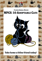 NPCS: 10 Adoptable Cats
