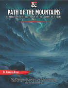 Barbarian Subclass : Path of the Mountains