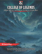 Bard Subclass : College of Legends