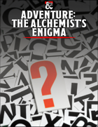 Adventure - The Alchemist's Enigma