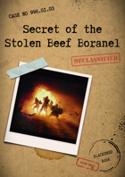 Sharn Files: Secret of the stolen Beef Boranel