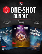 3 One-Shot Bundle: Arctic, Time Loop, Murder Mystery [BUNDLE]