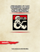 Curious Class Compendium