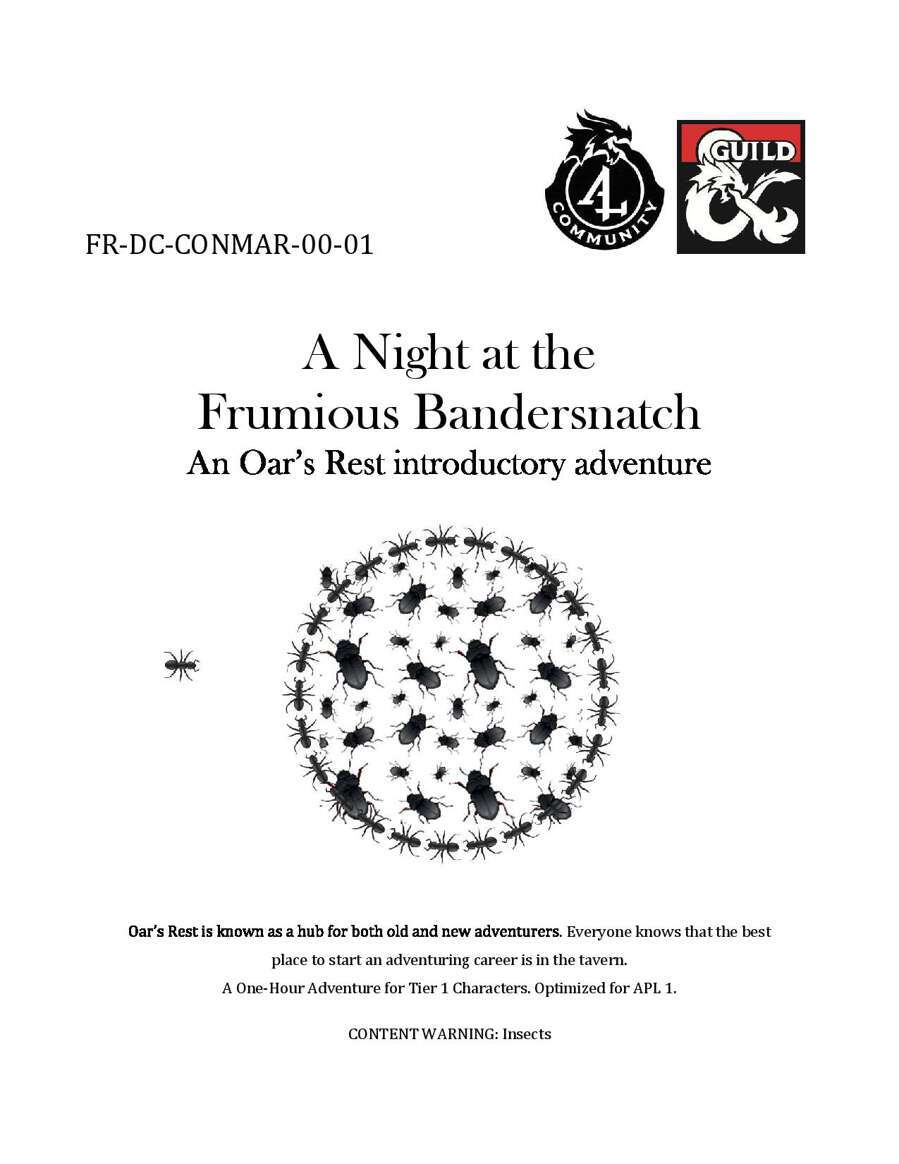 FR-DC-CONMAR-00-01 A Night at the Frumious Bandersnatch