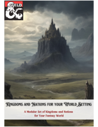 Kingdoms and Nations for your World Setting