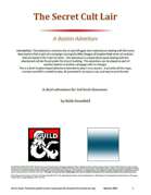 Beyond Icespire 007:  Forgotten Cult Lair