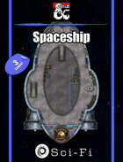 Spaceship- scifi map pack w/Fantasy Grounds support - TTRPG Map