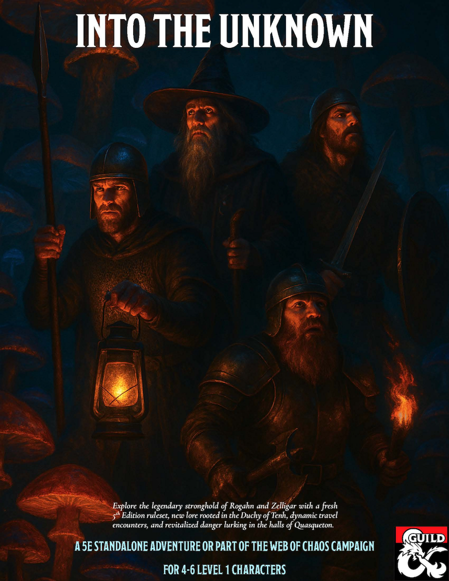 A complete rewrite of the classic module B1 In Search of the Unknown, now for 5th edition and part of a multi-module campaign.