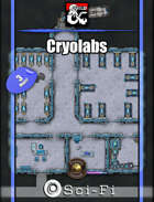 Cryolabs - sci-fi battle map pack w/Fantasy Grounds support - TTRPG Map