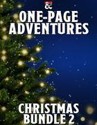 One-page adventures - Christmas Theme 2 [BUNDLE]