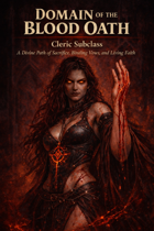 Domain of the Blood Oath - Cleric Subclass compatible with 5e 2014 & 2024