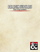 Paladin Subclass: Oath of the Protector