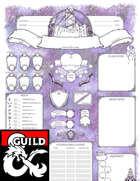 D&D 5E - The Mage - Character Sheets