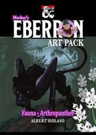 Mocksy's Eberron Art Pack - Fauna - Arthropanther