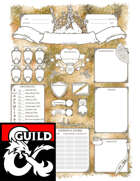DEUTSCH - D&D 5E - M&Ouml;NCH - Character Sheets