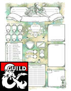 DEUTSCH - D&D 5E - MAGIER - Character Sheets