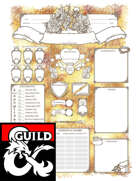 DEUTSCH - D&D 5E - ZAUBERER - Character Sheets