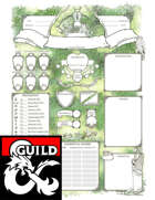 DEUTSCH - D&D 5E - WALDL&Auml;UFER - Character Sheets